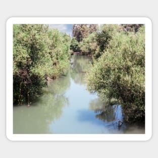 Israel, Jordan River Sticker